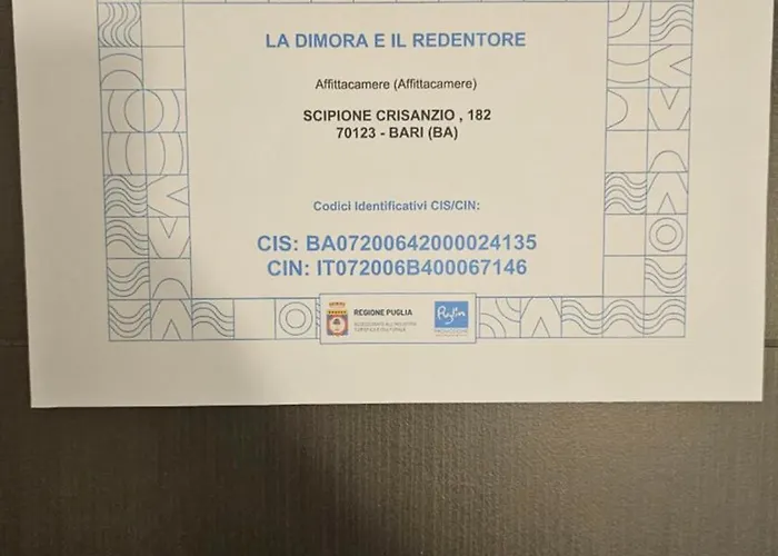 La Dimora E Il Redentore 바리